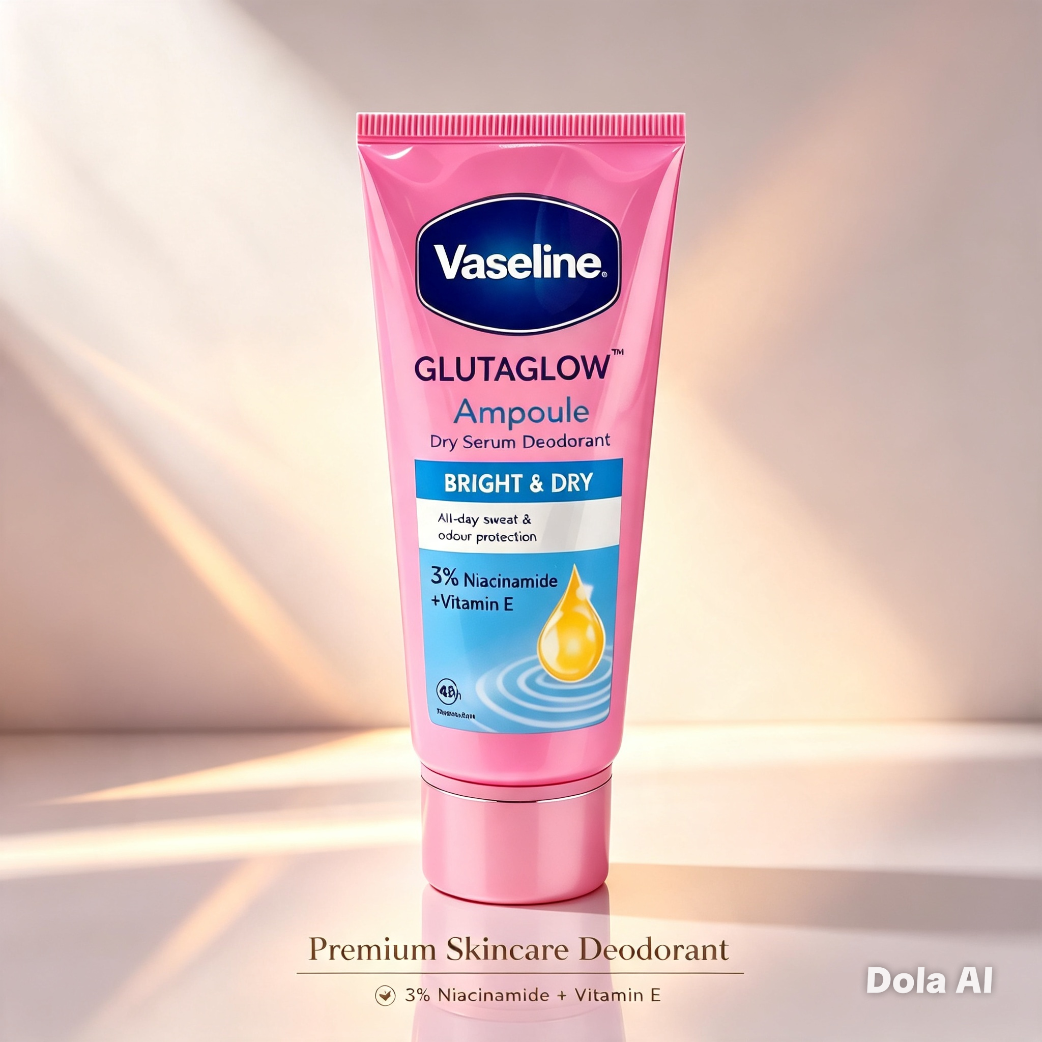 Vaseline GlutaGlow Ampoule Dry serum and deodorant