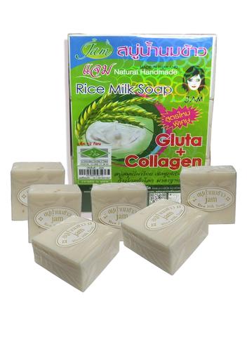 JAM Gluta Collagen Rice Milk Soap