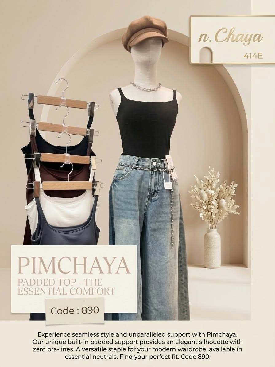 890 PIMCHAYA Padded tops