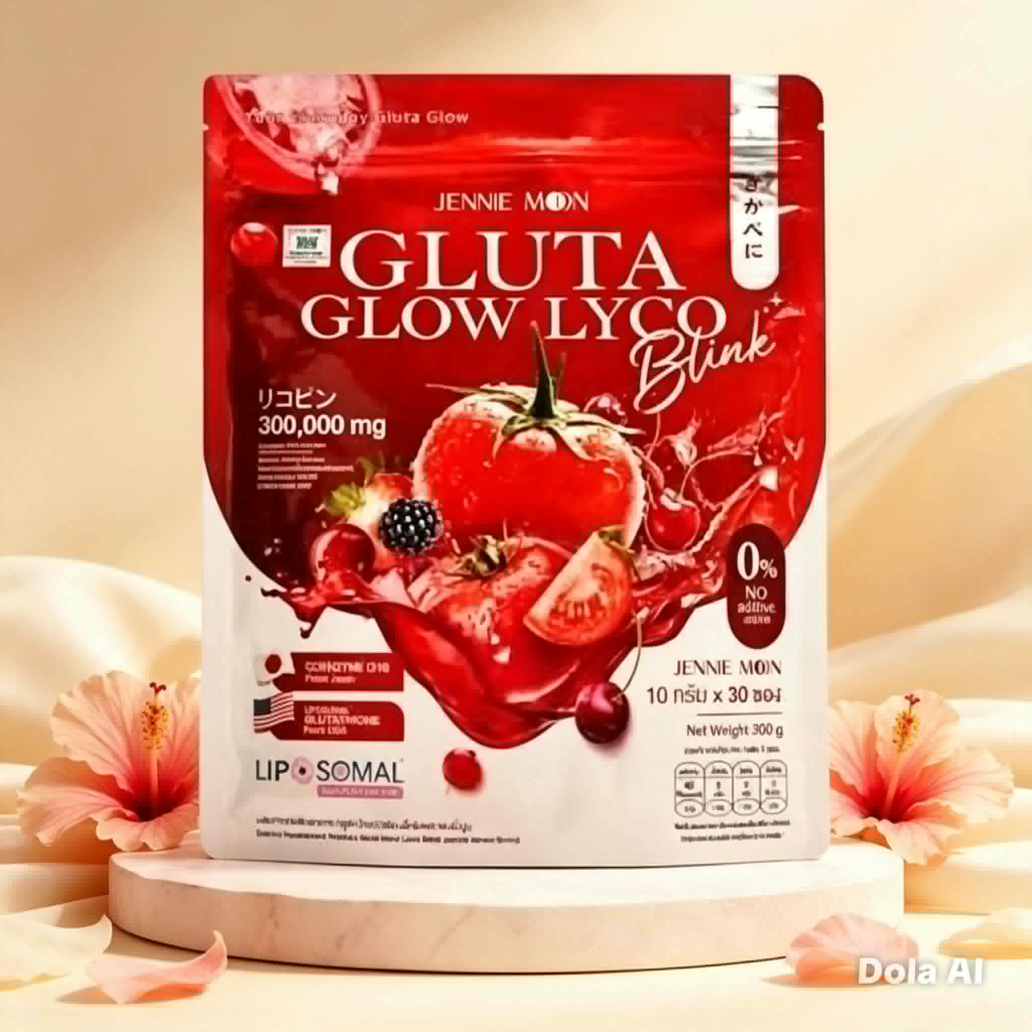 Jennie Mon – Gluta Glow Lyco Blink (30 Sachets)
