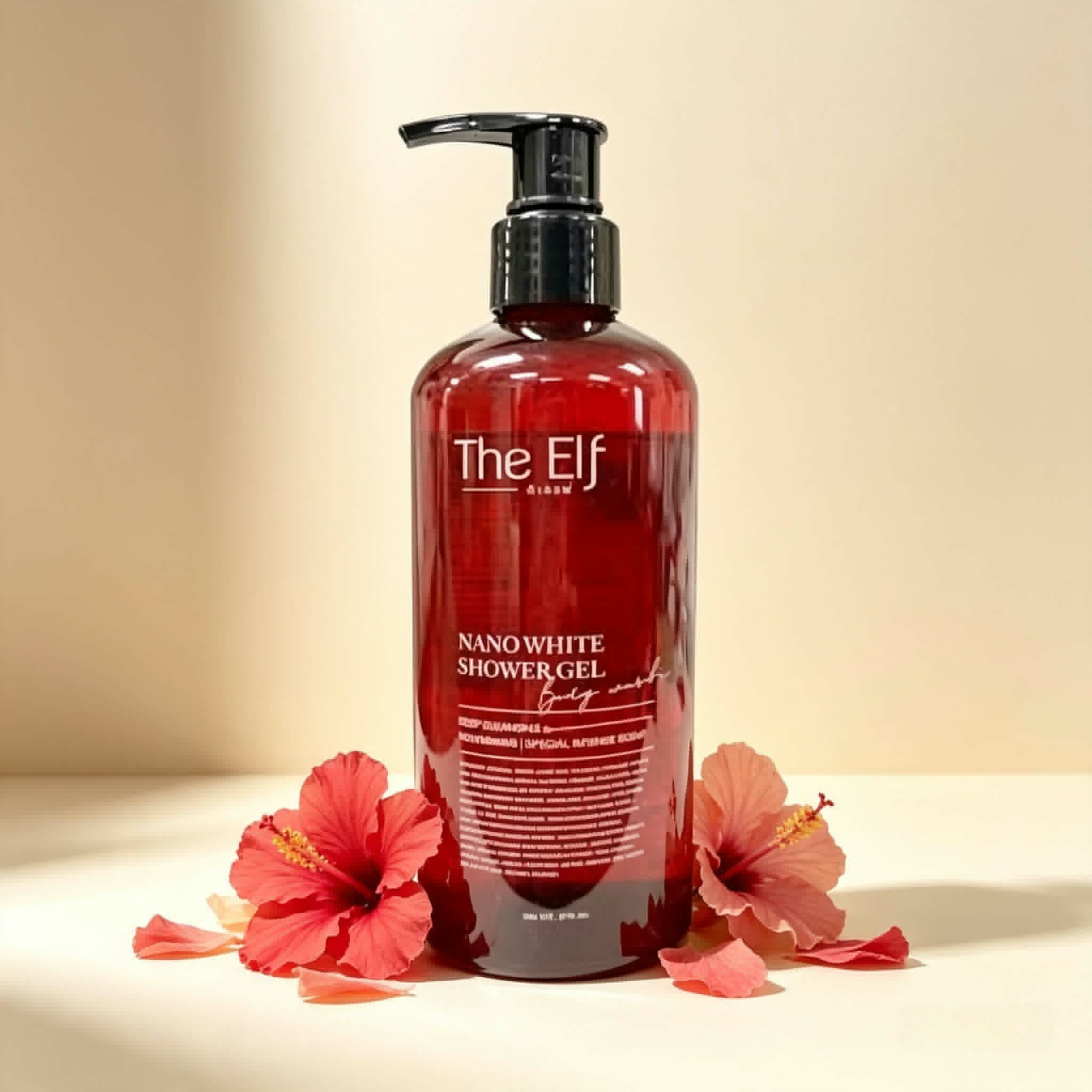The Elf Glossy Nano White Shower Gel