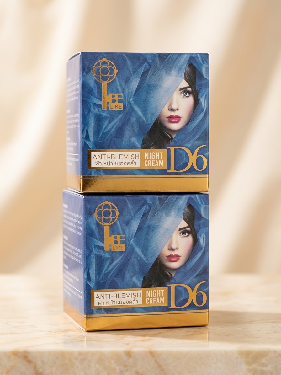 D6 anti blemish night cream