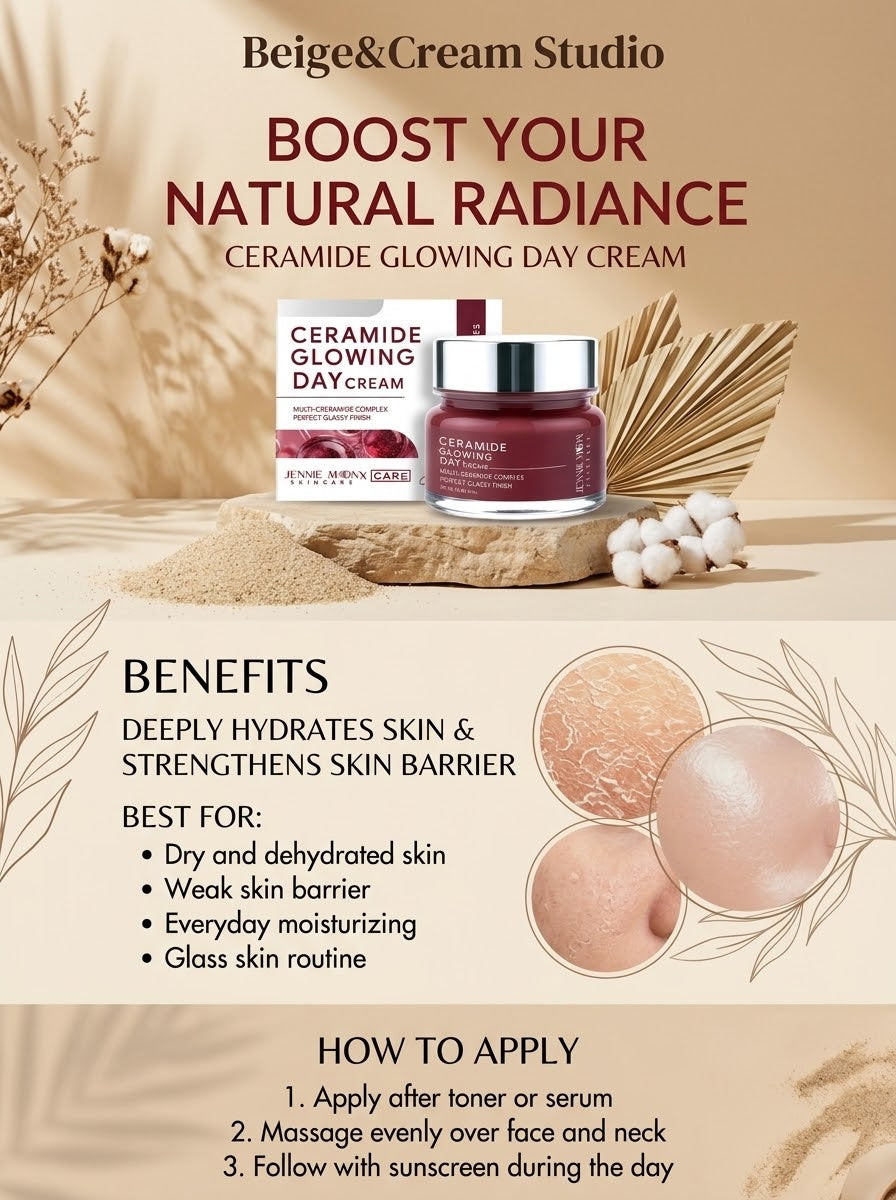 Ceramide glowing day cream
