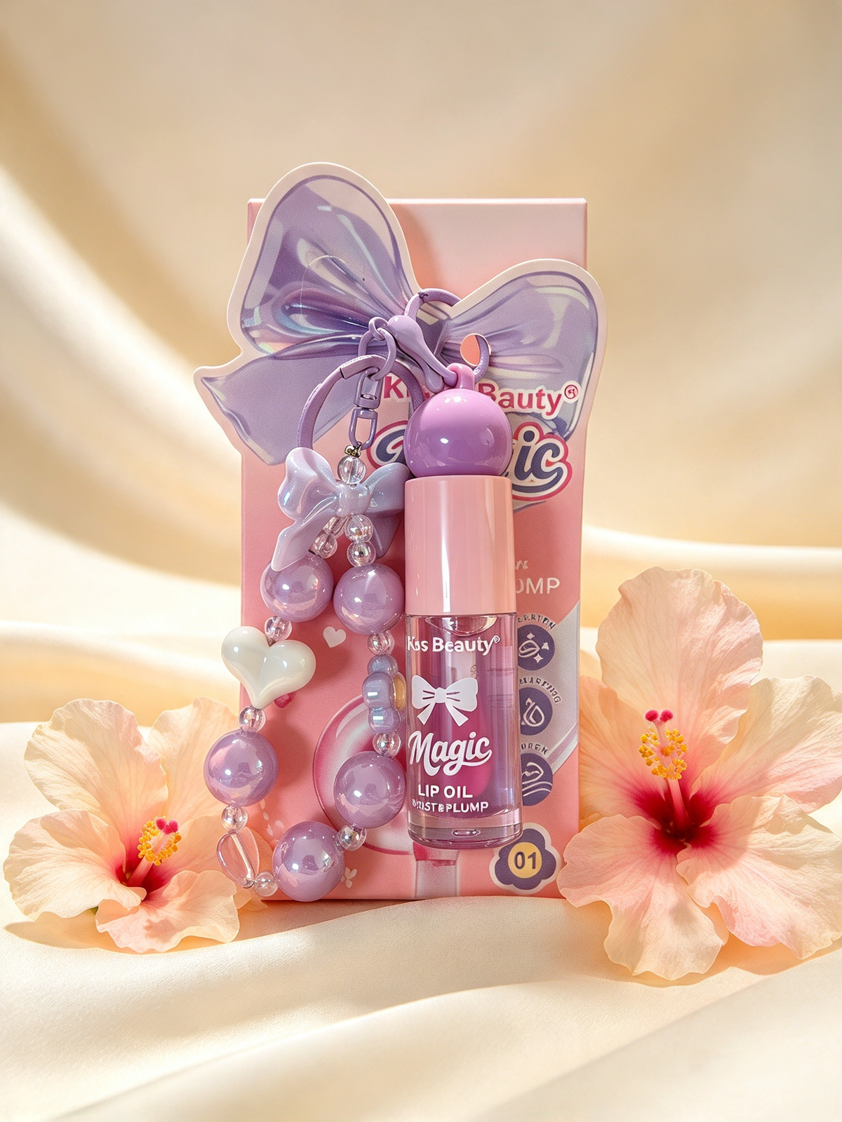 KISS BEAUTY MAGIC LIP OIL (MOIST & PLUMP)