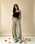 CHU- WIDE-LEG TROUSERS