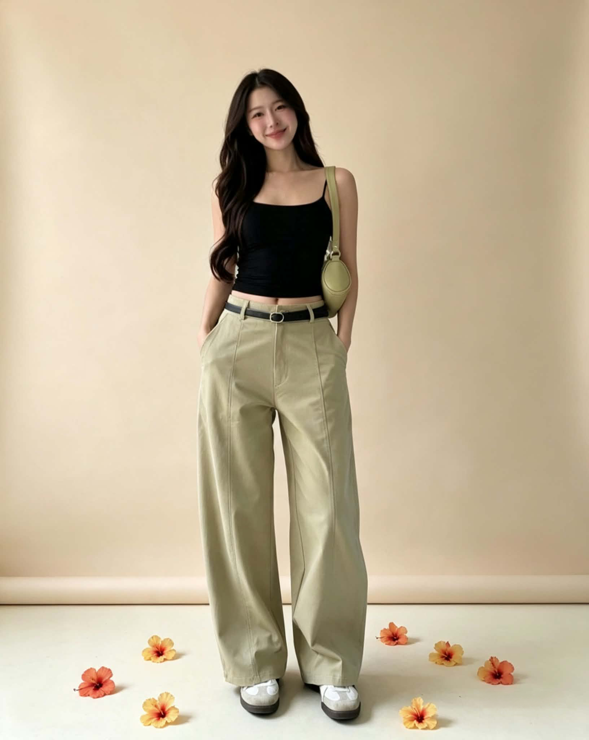 CHUU- WIDE-LEG TROUSERS -PREORDER ONLY