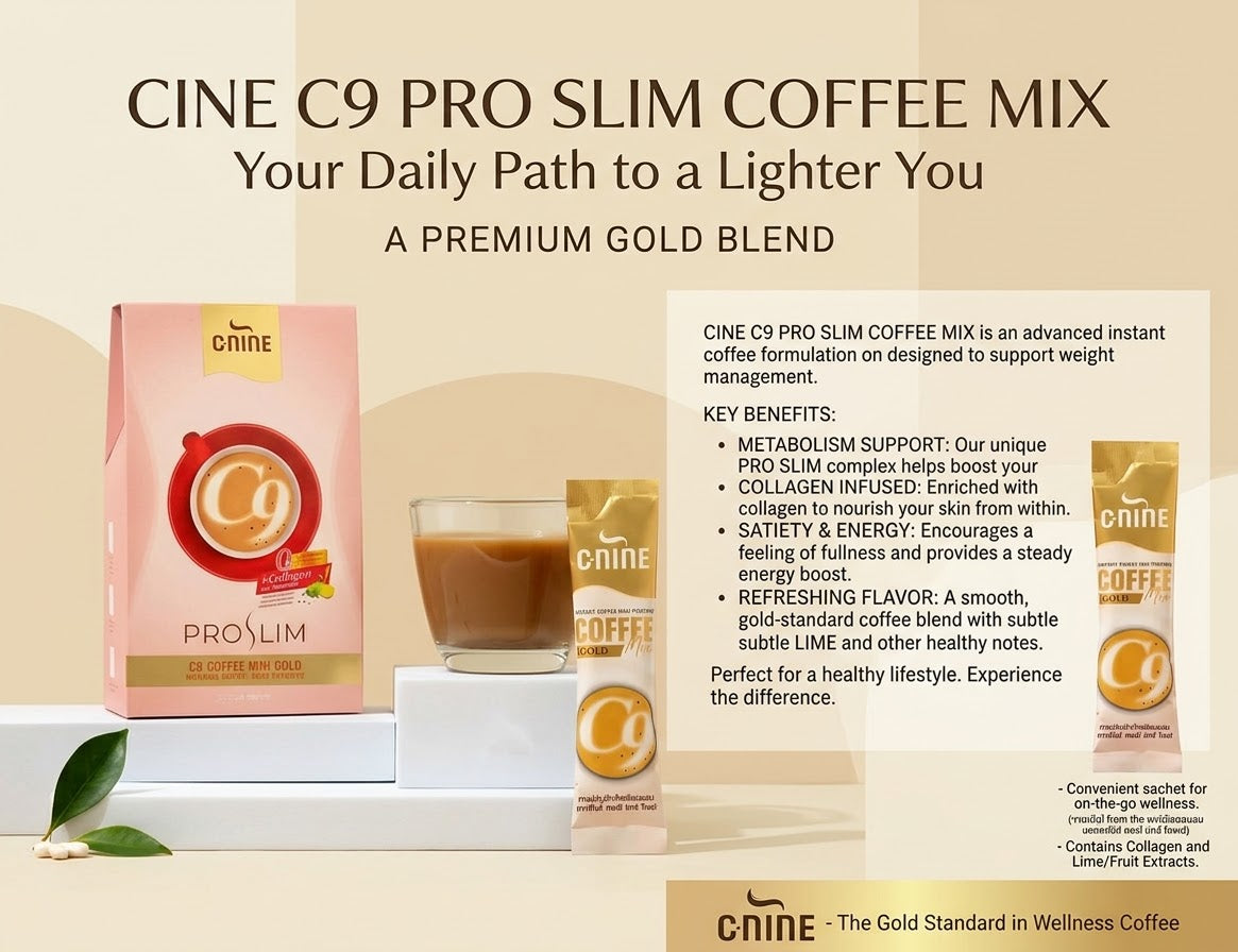 CNINE PRO SLIM COFFEE MIX - Your Daily Boost to a Lighter You
