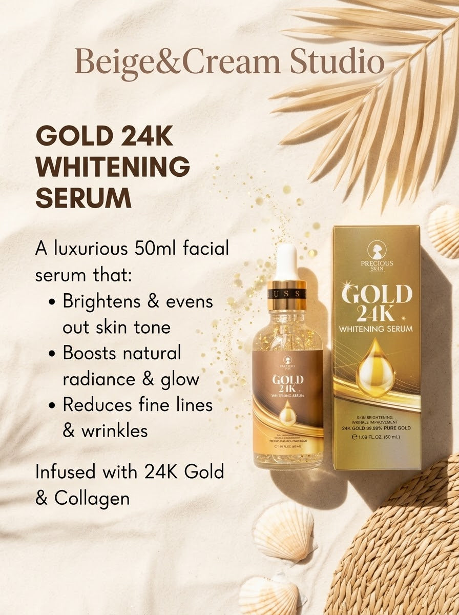 Gold 24k whitening serum