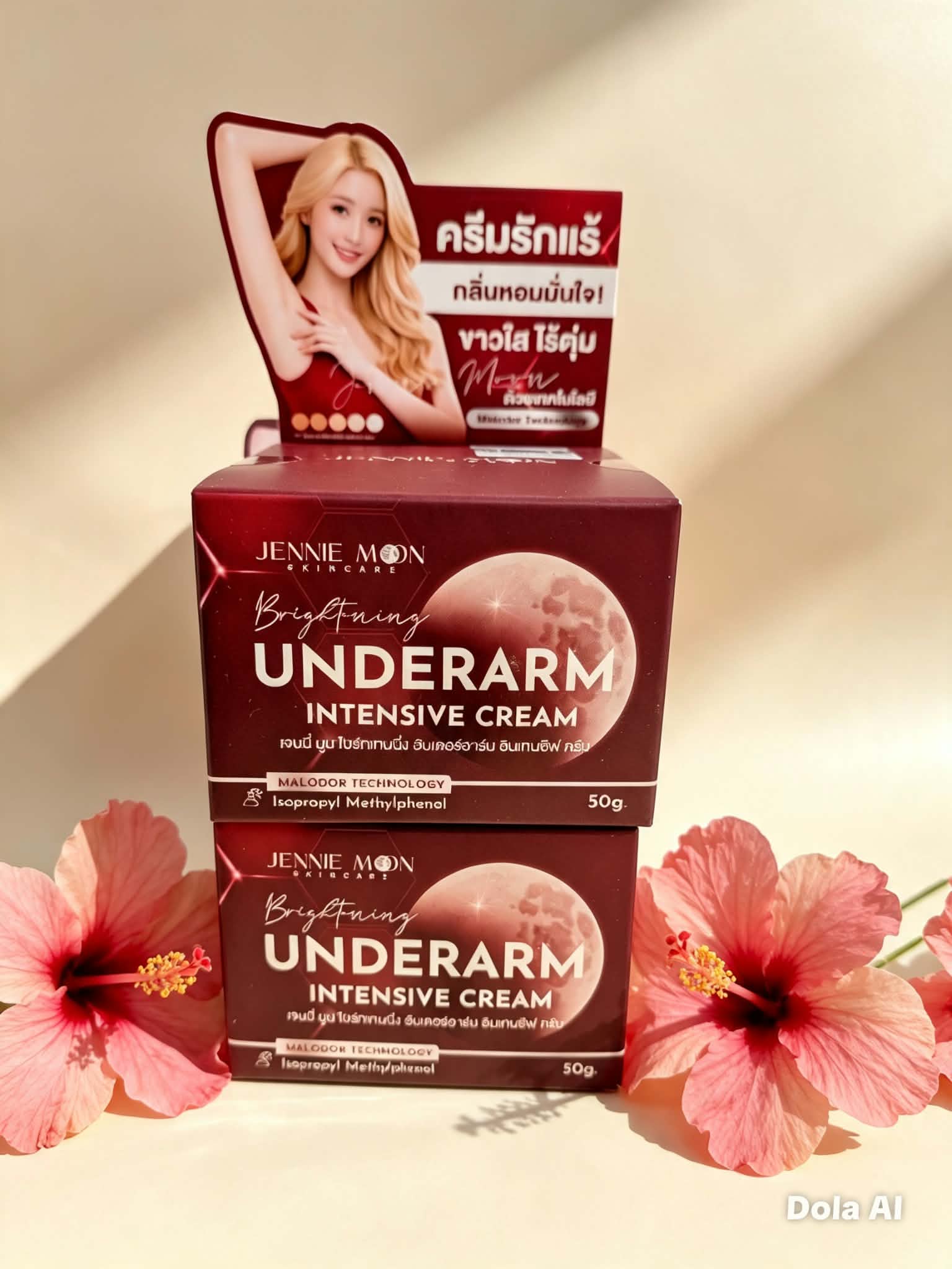 JENNIE MOON- BRIGHTENING UNDERARM INTENSIVE CREAM- 50g